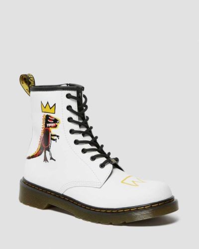 Botas Dr Martens Youth 1460 Basquiat Cuero Para Niños DR7538D